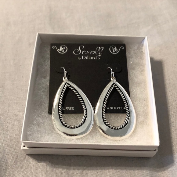 dillards Jewelry Scroll Earrings Poshmark